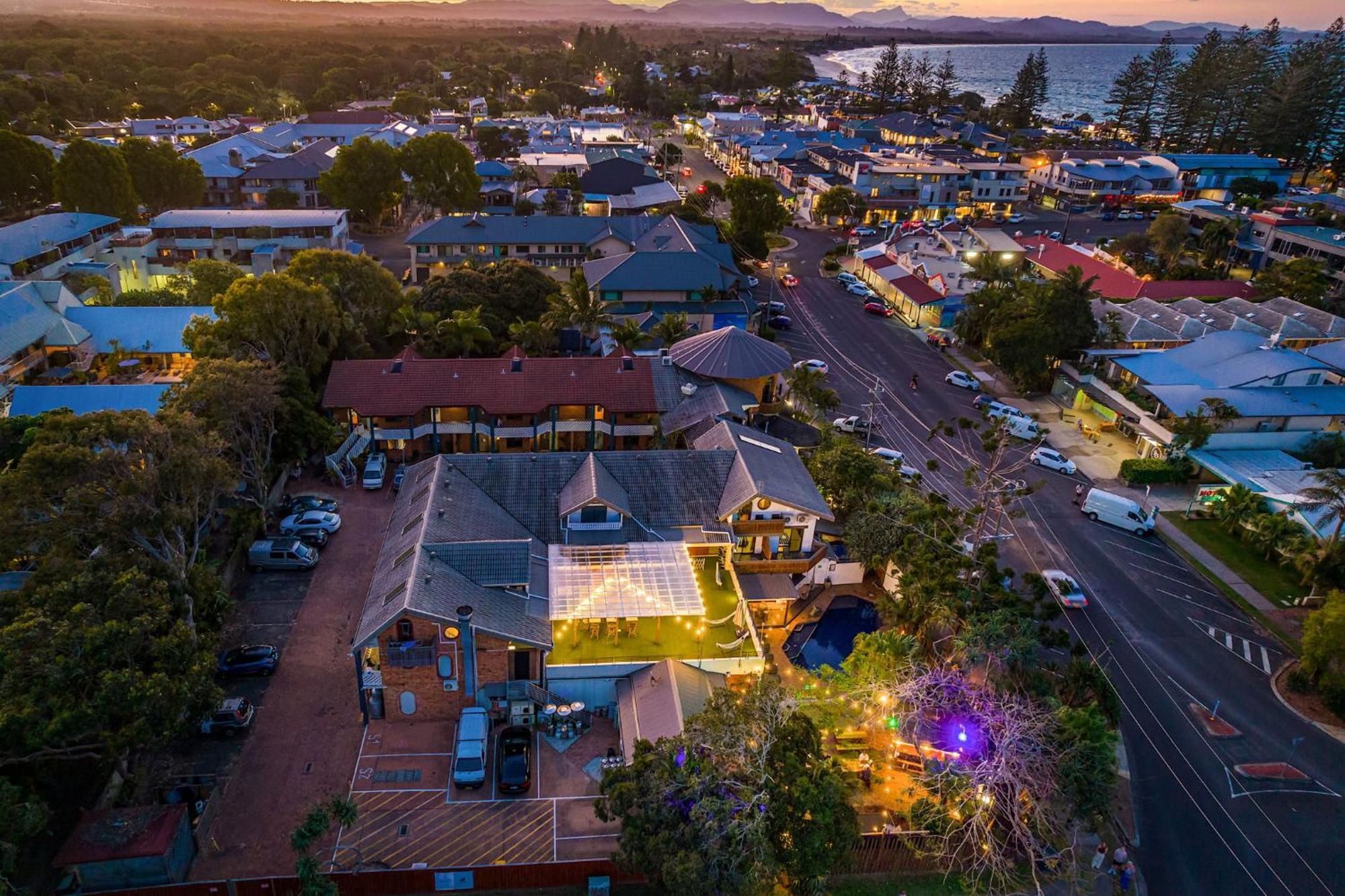 Aquarius Backpackers Resort Byron Bay Esterno foto